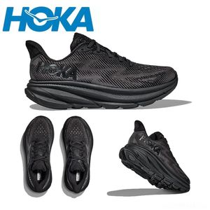 Geklede schoenen Hoka Clifton 9 hardloopschoenen Trainer heren en dames Lichtgewicht demping Marathonabsorptie Ademend HighwaySneakers 231130