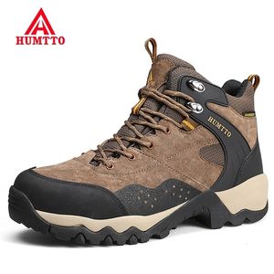 Kledingschoenen Humtto waterdichte heren sneakers wandelen voor mannen mountain trekking laarzen lederen klimmen sport veiligheid man tactisch 221116