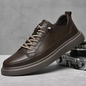 Chaussures habillées Marque italienne en cuir véritable chaussures décontractées chaussures Oxford pour hommes chaussures de Jogging chaussures habillées pour hommes chaussures d'hiver chaudes et en fourrure mo-2263 231016