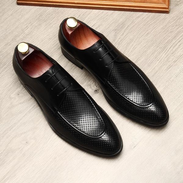 Zapatos de vestir al estilo de lujo zapato para hombre de lujo