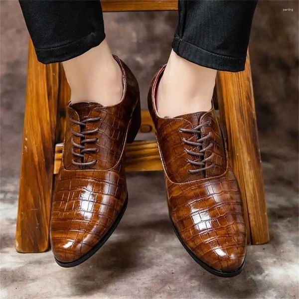 Chaussures habillées Kaki Chunky Tenis Basquet Talons Formel Hommes Robes De Fête De Mariage Baskets Sport Bascket École