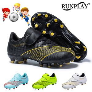 Dress Shoes Kids Soccer Agtf voetbal laarzen professionele schoenplaten gras training sport schoenen jongens buiten futsal so￶cer 30-38 221125