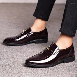 Kledingschoenen Loafers Heren Helder Leer Lui Mode Ademend Casual Zakelijk Heren Herenschoen Zapatos De Vestir Los Hombres