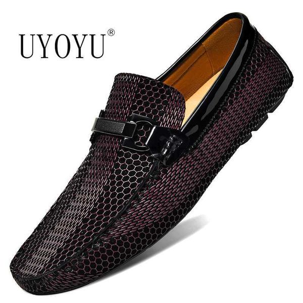 Chaussures habillées MARQUE DE LUXE HOMMES CHAUSSURES EN CUIR VÉRITABLE DESIGNER MOCASSINS DE CONDUITE MOCASSINS CHAUSSURES HABILLÉES SLIP ON BUREAU DE MARIAGE CHAUSSURE DÉCONTRACTÉE POUR HOMME J230808