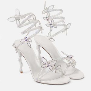 Chaussures habillées Crystal Crystal en relief papillons