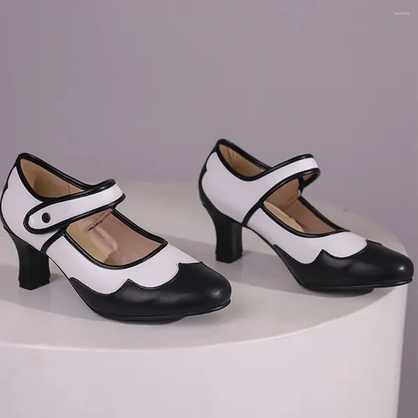 Zapatos de vestir diseñador de lujo casarse con las bombas de janes para la fiesta de bodas de la boda moda y el estilo retro elegante