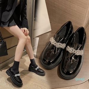 Chaussures habill￩es designer de luxe femme dames f￩minines plate-forme de fond ￩pais