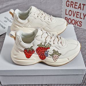 Zapatos de vestir Mujeres gruesas de lujo Diseñador para hombre Vulcanizado Chunky Casual Marca Plataforma blanca Niñas Niños Tenis Origina Calzado Zapatillas 230503