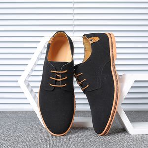 Zapatos de vestir hombres cuero clásico casual negocios italiano buey para pisos negros calzado tamaño 230224