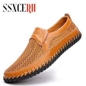 Geklede schoenen Heren Casual schoenen Heren Zomerstijl Mesh Flats voor heren Loafer Creepers Casual high-end schoenen Zeer comfortabel Maat 38-50 230925