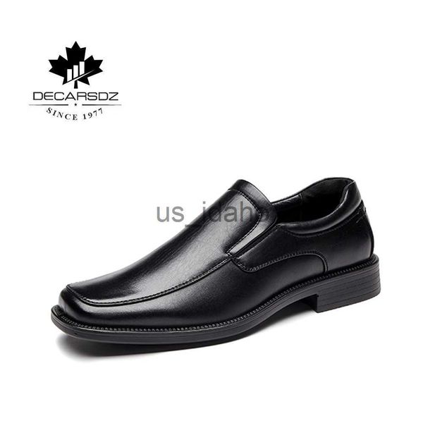 Zapatos de vestir Zapatos de hombre 2023 Nueva moda Cómodos zapatos de barco sin cordones Moda Primavera Mocasines Calzado Cuero de alta calidad forrado Hombres Zapatos casuales J230808