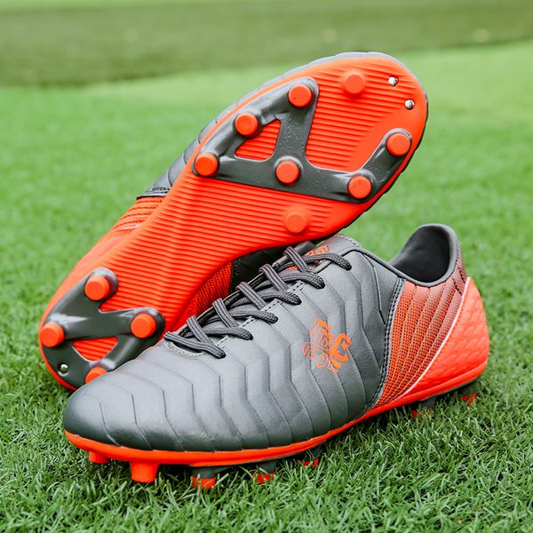 Chaussures habillées hommes chaussures de football coupe basse crampons chaussures de football résistantes à lacets formation professionnelle futsal 230714