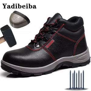 Chaussures habillées hommes bottes de travail à bout en acier protection sport sécurité chaussures anti-crevaison bottes de construction 230926