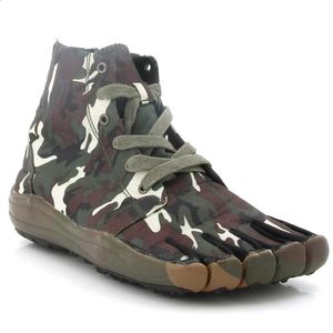 Geklede schoenen Heren Dames High-top Camouflage Schoenen met vijf tenen Outdoor Hardlopen Fitness Sport Schoen met vijf vingers 5 tenen Wandelen Wandelschoenen 231214