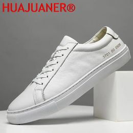 Kleding Schoenen Heren Sneakers Echt Leer Casual Outdoor Antislip Ademend Luxe Merk Schoeisel Topkwaliteit Handgemaakte Witte Schoen Mannen 231026