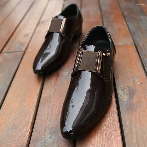 Robe chaussures mocassin bas élégant fête des hommes pour mariage luxe homme baskets sport authentique tendance haut confort