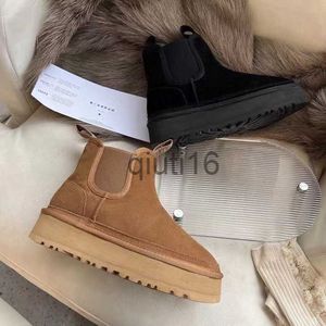 Zapatos de vestir Neumel Plataforma Bota con cremallera Bota Chelsea clásica Mini botas para la nieve Ultra Mini Dealworld Mujer Australia Australia Tazz Tasman Invierno Botines de piel cálidos Tamaño