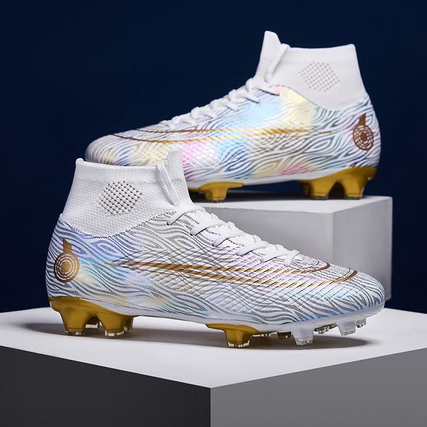 Zapatos de vestir Botas de fútbol Neymar Botas de campo de fútbol para hombres Zapatos de fútbol genuinos Zapatos de fútbol sala Tacos de fútbol para la sociedad Crampones de fútbol para niños 230818