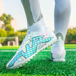 Chaussures habillées Neymar Futsal Air Soccer Qualité Football Bottes Ourdoor En Gros Formation Sneaker TFAG Unisexe Chuteira Crampons 230211