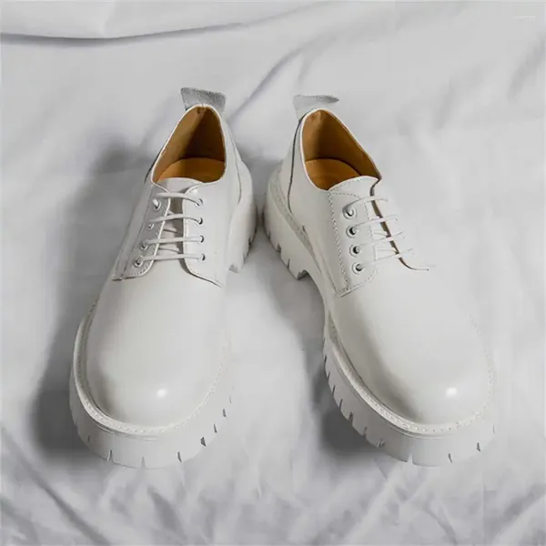 Zapatos De Vestir Número 41 Suela De Goma Tacones Blancos Hombre Beige Zapatillas Deportivas Calzado Sapateni Avanzado