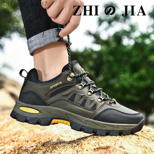 Zapatos de vestir Botas de montaña impermeables al aire libre zapatos antideslizantes para mujeres zapatos de escalada para caminar Zapatos deportivos de montaña zapatos deportivos de caza para hombres Z230802