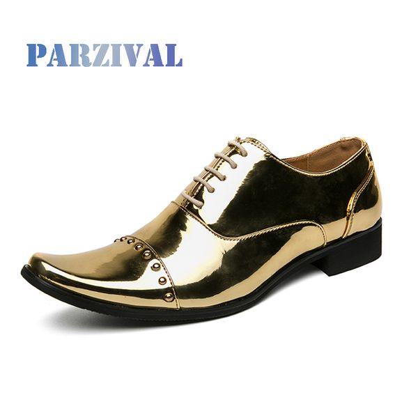 Chaussures habillées PARZIVAL été hommes Oxford respirant bout pointu affaires britanniques mocassins décontractés luxe Zapatos Hombre 230801