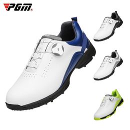 Chaussures habillées PGM Golf hommes imperméable respirant mâle lacets rotatifs baskets de sport baskets antidérapantes XZ143 220922