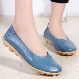 Jurk Schoenen Plus size 11/12 dames slip op loafers schoenen vrouw trendy zomer vrouwelijke flats witte lederen schoenen 231018