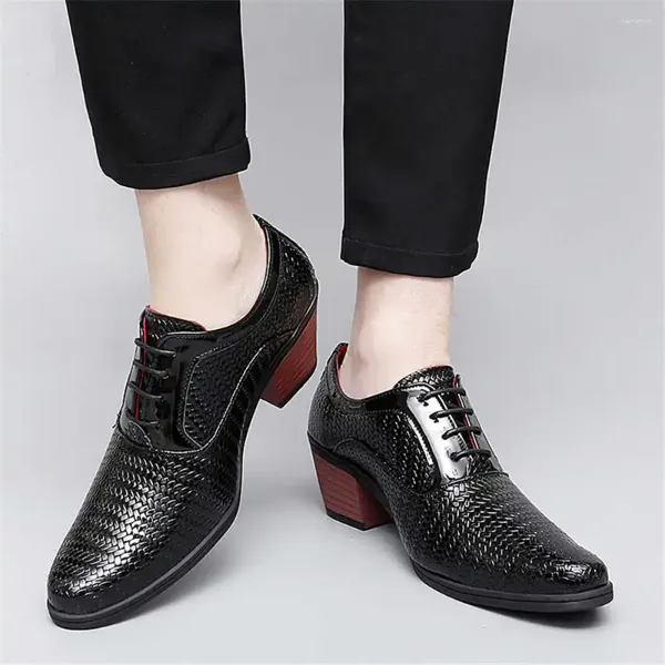 Zapatos de vestir Talla grande Pequeña Marca de alta calidad 49 Boda para hombres para hombre Zapatillas deportivas Obuv Beskets Factory