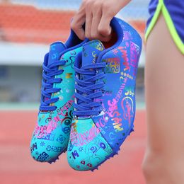 Geklede schoenen Professionele herenbaanschoenen Dames Spike Sneakers Atleet Running Training Lichtgewicht Racing Race Spike Sneakers 230809