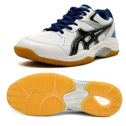 Jurk Schoenen Professionele Volleybal Mannen Vrouwen Big Size 3646 Licht Gewicht Badminton Sneakers Anti Slip 230208