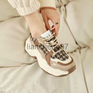 Chaussures habillées Ryamag Chaussures de cheville pour femmes 2023 Printemps Chaussures léopard décontractées pour femmes Plate-forme Baskets pour dames Low Top Lace Up Tenis Feminino x0920