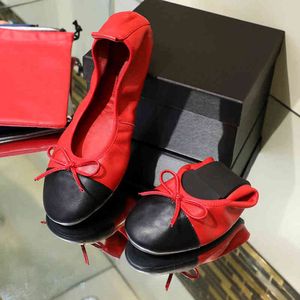 Robe Chaussures Sapatilhas de Balé Tamanho 41 Grans Zapatos Mujer Feminino Outono Novas Sapatilhas Macias Um Passo Sapatos Casuais Auok