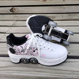 Kledingschoenen Sepatu Roda Wanita Dengan Untuk Anak Perempuan Liangjiao 230517