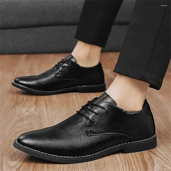 Chaussures habillées Taille 39 Automne-Printemps Dressing pour hommes Bottes rouges marron Baskets Sport Bascket Le Loafter le plus vendu