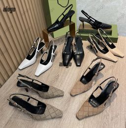 Zapatos de vestir tacones altos tacones de encaje de zapatos de corte poco profundo sandalias de malla de tacón medio con cristales zapatos con estampado espumoso de cuero de goma tiras de tobillo para mujeres 36-42