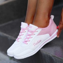 Zapatos de vestir Zapatillas de deporte 2023 Zapatos con cordones para mujer Zapatillas de deporte para mujer Zapatillas de deporte para mujer Zapatos vulcanizados para exteriores Calzado femenino plano Tenis Feminino J230806