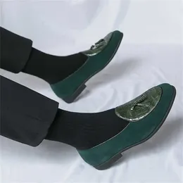 Geklede schoenen Speciale maat Italie Gentleman Casual Man Lux Herensneakers Sport Luxo Nieuwigheden Loafersy