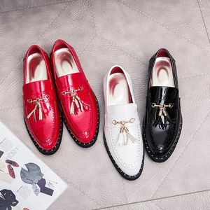 Geklede schoenen Lente en herfst Modetrend Casual werkplekbanket Britse bruiloft lichtgewicht loafers voor heren