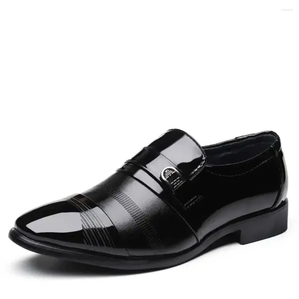 Chaussures habillées printemps-automne sans lacets kid talons baskets pour mariage masculin sport loafer'lar team école étrangère