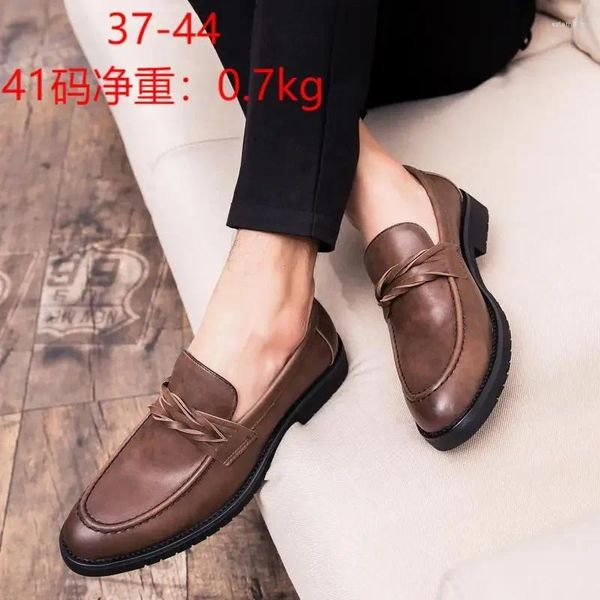 Chaussures habillées Printemps Cuir Hommes Britannique High Sense Business Formel Wear Casual Hauteur Augmentant Semelle Étudiant Costume Noir Marié Mer