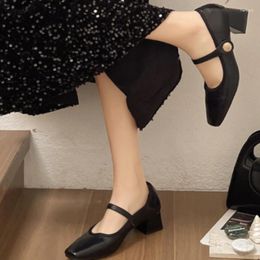 Zapatos de vestir Mary Jane Fashion Fashion Fashion informal Buckle Single Ladies Style Footwear