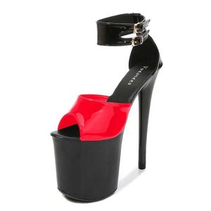 Chaussures habillées Stripper Talons Femmes Sexy Chaussures Sandales Club Platfrom-Color Girl Show 20CM Pole Dance Moderne H2403210239HQBQ