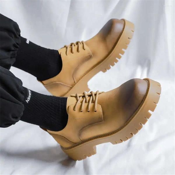 Chaussures habillées Sumer Hauteur Augmentant Bottes Rétro Homme Mocassins Élégants Baskets Bleues Sport Tens Luxery VIP Link Low Cost