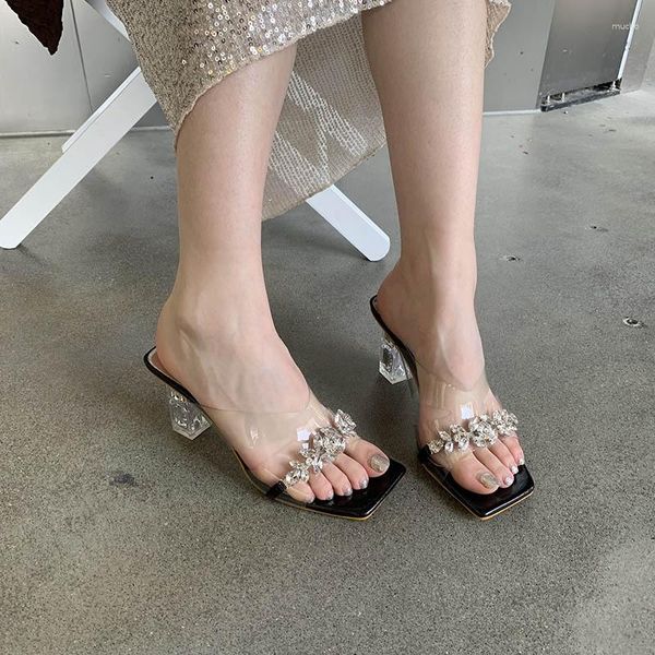 Zapatos de vestir verano casual tacón grueso sandalias de mujer oficina damas tacones altos al aire libre moda chica bombas mujer zapatillas boda princesa
