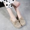 Chaussures habillées Summer Fashion Corée des pantoufles coréennes Chaussures de trous cool et respirant F-006 230303