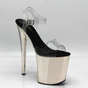 Dress Shoes Super High Heel CM 20 Stage Show Dames Electroplating Steel Pipe Dance