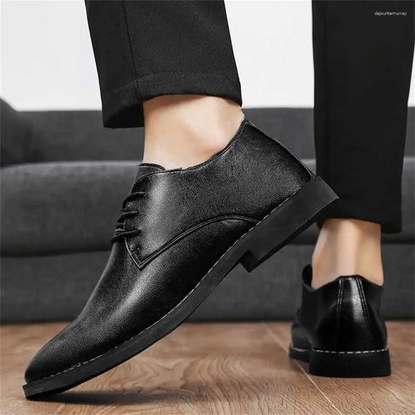 Chaussures habillées liées gentleman hommes baskets de haute qualité modèle sportif joli top confort zapato unique