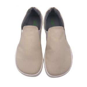 Abendschuhe Tipsietoes 2023 Spring Barefoot Canvas für Damen mit flacher weicher Zero Drop Sohle breiterer Zehenbox leicht minimalistisch 230410