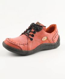 Chaussures habillées TMA EYES Baskets en cuir cousues à la main pour femmes 230927